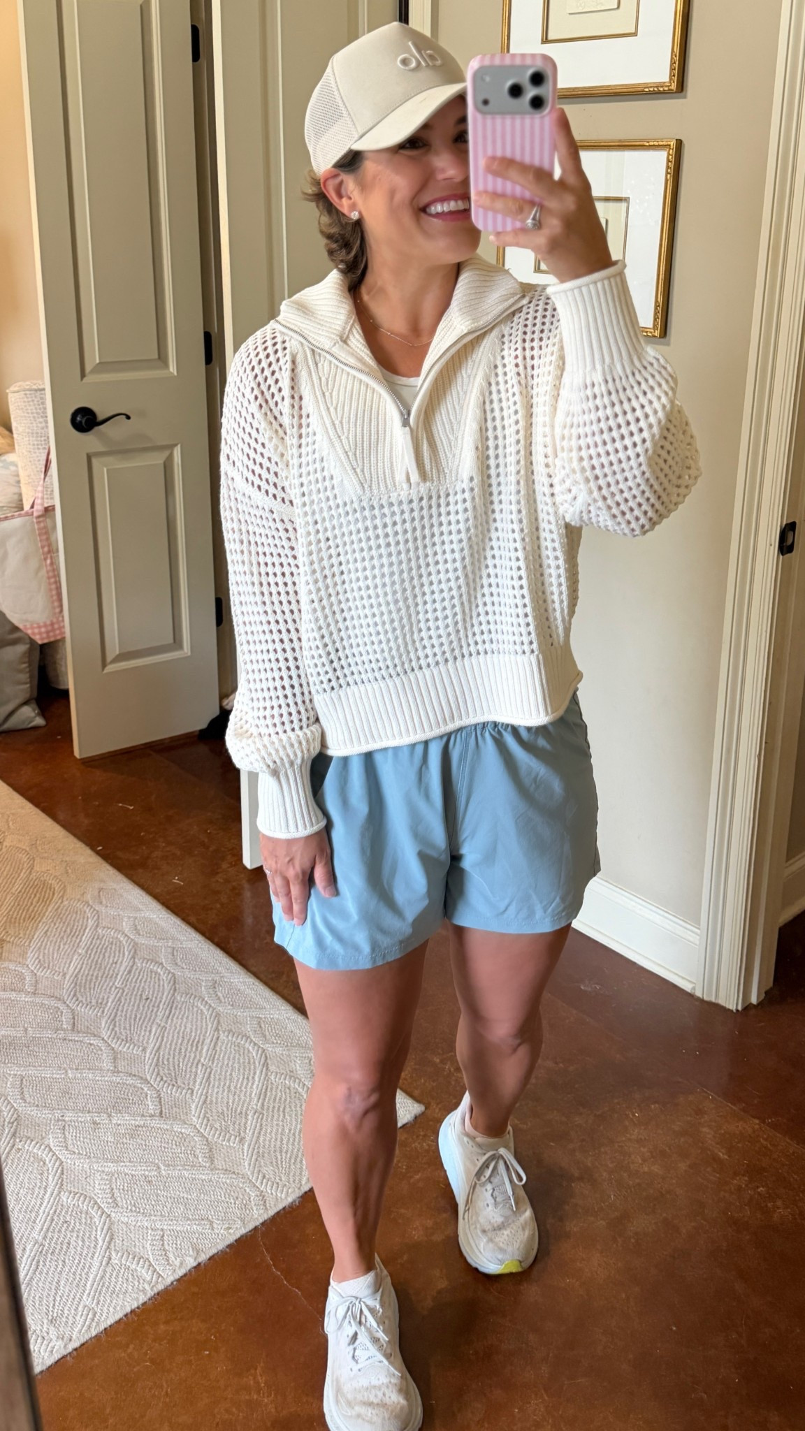 living in this @Aerie crochet quarter zip!!! So good for throwing on over an athletic set or you can dress it up with jeans. Such a versatile staple piece that can be worn year round! 🙌🏻☀️

#LTKxAerie #LTKActive #LTKootd