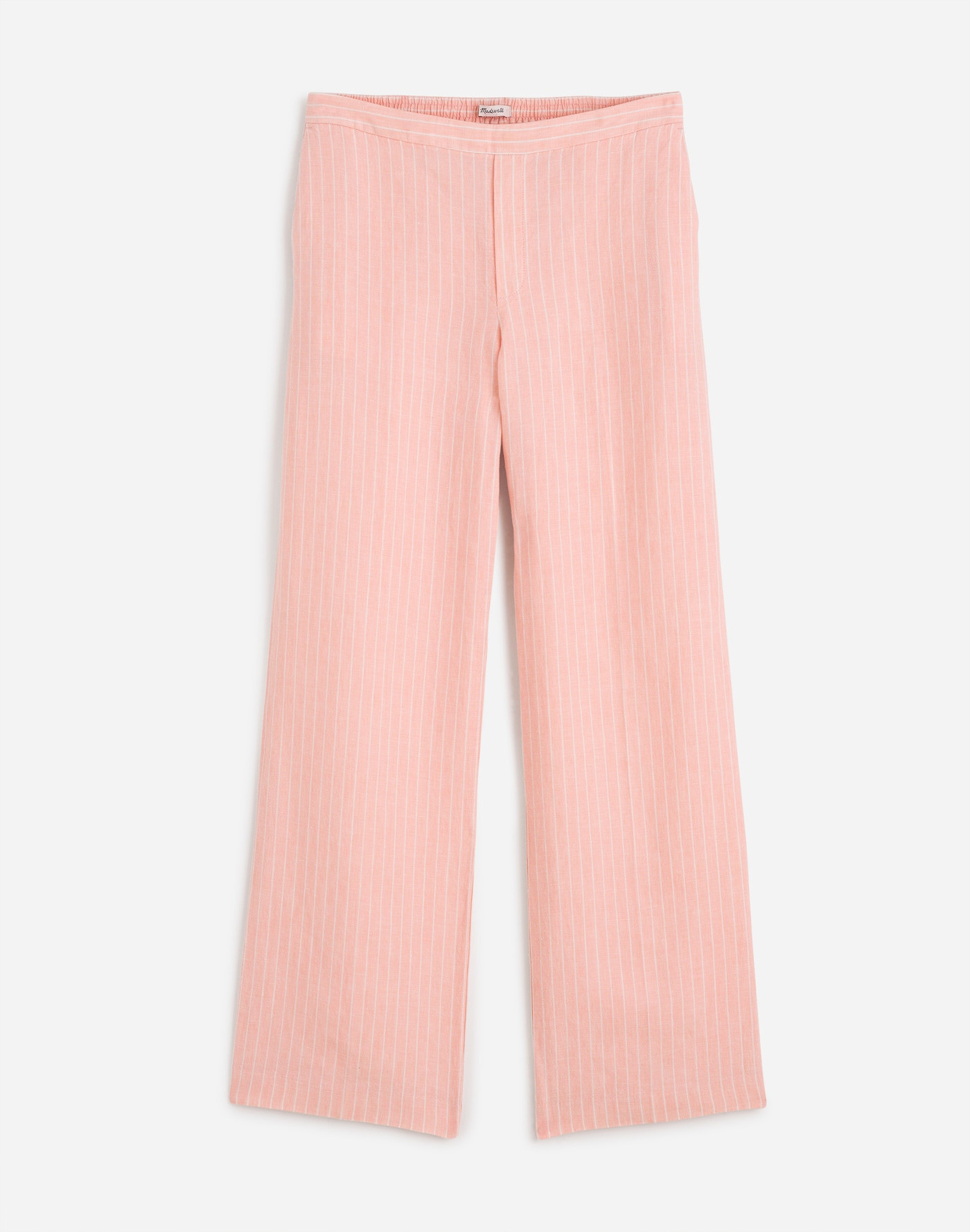 The Easy Pull-On Pant in 100% Linen | Madewell | Madewell