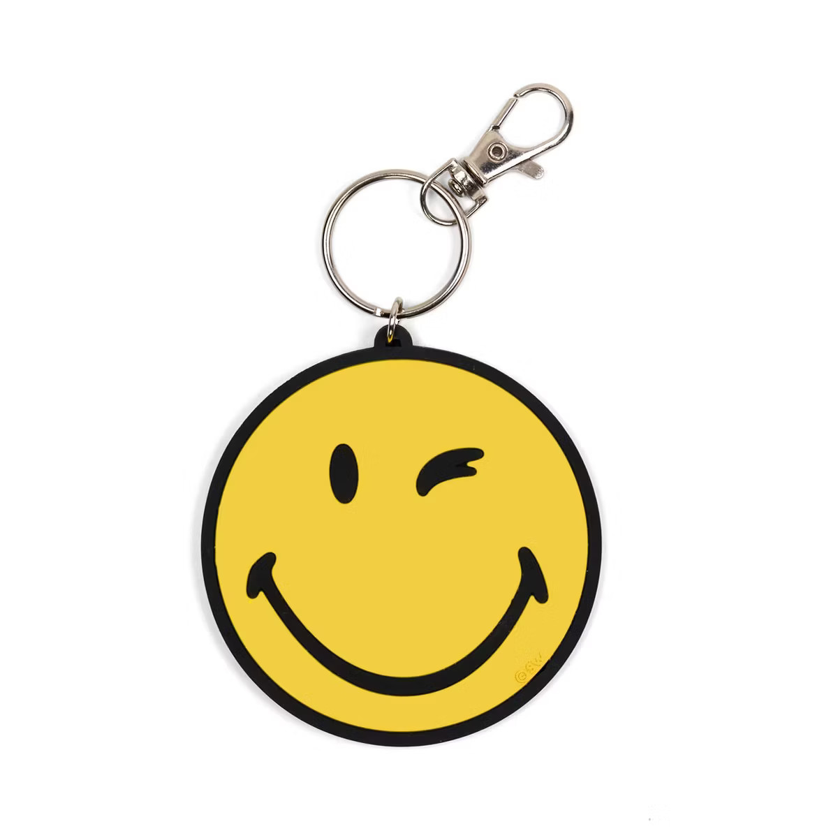 Yoobi SmileyWorld Keychain Yellow Smiley | Target