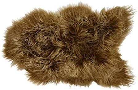 Sheepskin Rug Throw Genuine Icelandic (Frosted Ginger Curly) | Amazon (US)