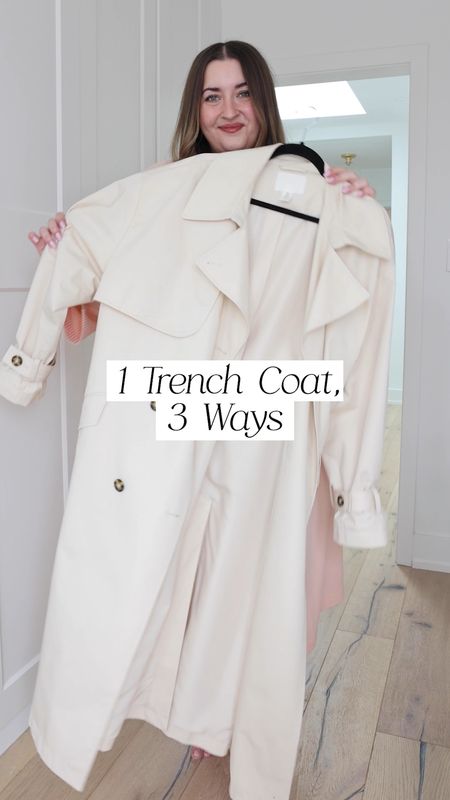 Plus size spring trench coat outfit ideas 🤎

#LTKcurves