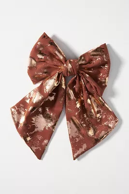 Shimmer Hair Bow | Anthropologie (US)