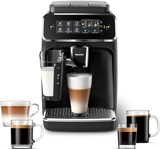 PHILIPS 3200 Series Fully Automatic Espresso Machine - LatteGo Milk Frother, 5 Coffee Varieties, ... | Amazon (US)
