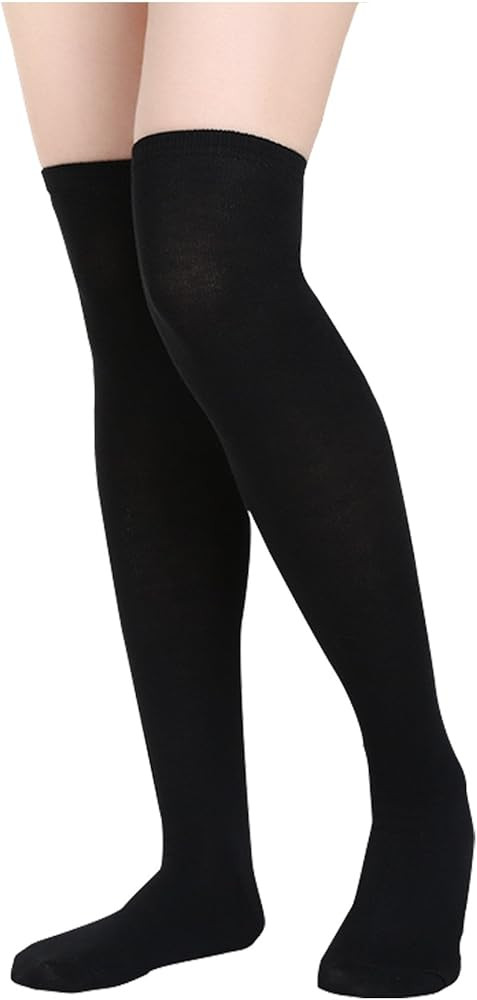 Amazon.com: SATINIOR Women Knee Socks High Socks High Thigh Stockings for Cosplay, Halloween, Par... | Amazon (US)