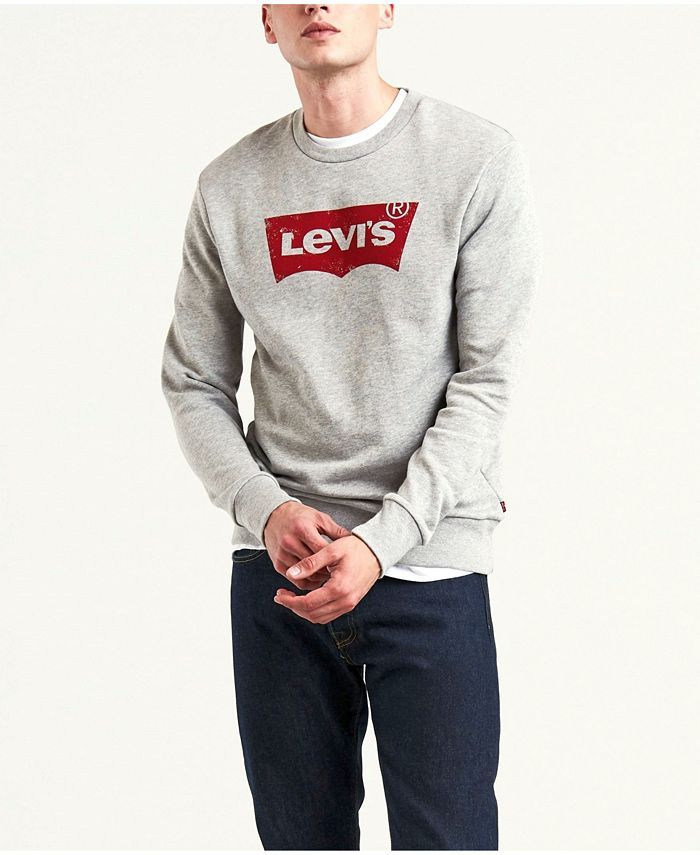 Levi's Men's Graphic Crewneck Sweatshirt & Reviews - Hoodies & Sweatshirts - Men - Macy's | Macys (US)