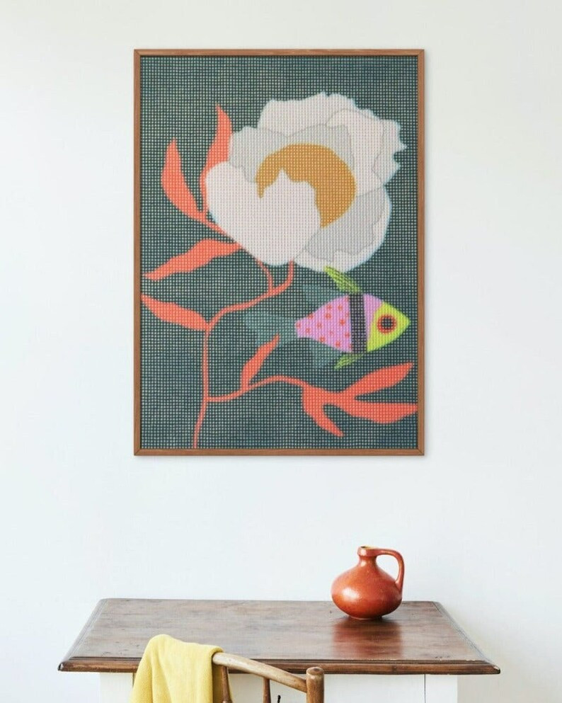 Pajama Fish Needlepoint Kit - Etsy | Etsy (US)