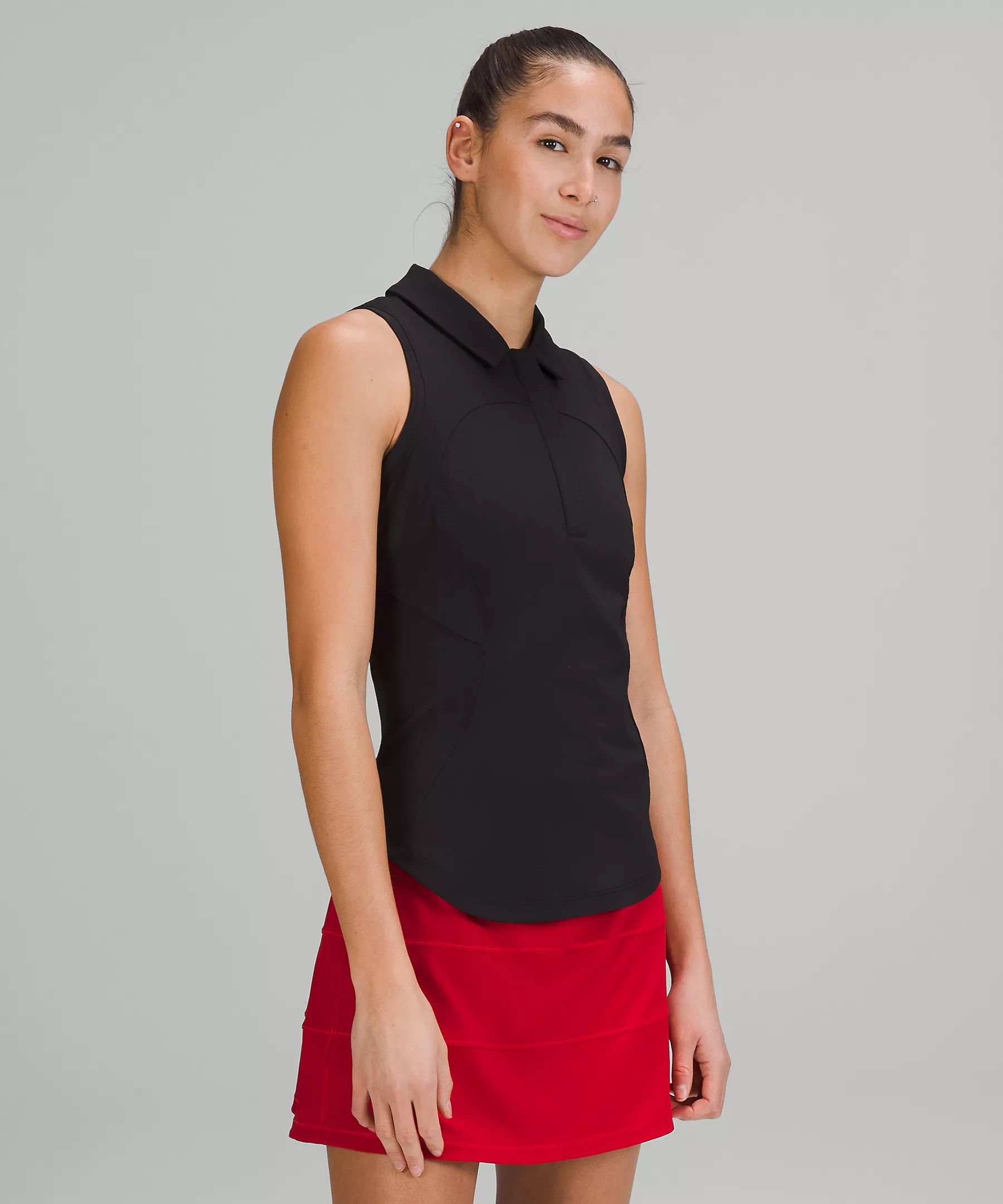 Quick-Dry Sleeveless Polo Shirt | Women's Sleeveless & Tank Tops | lululemon | Lululemon (US)