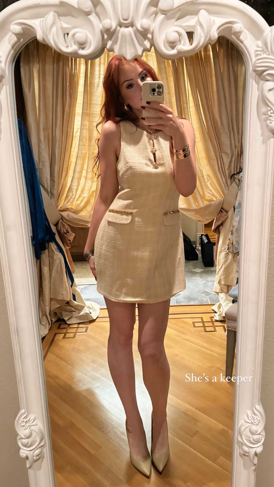 Obsessed with this chic little number from Cider! 🍾✨ Perfect for a glam night out or elevating everyday vibes💛