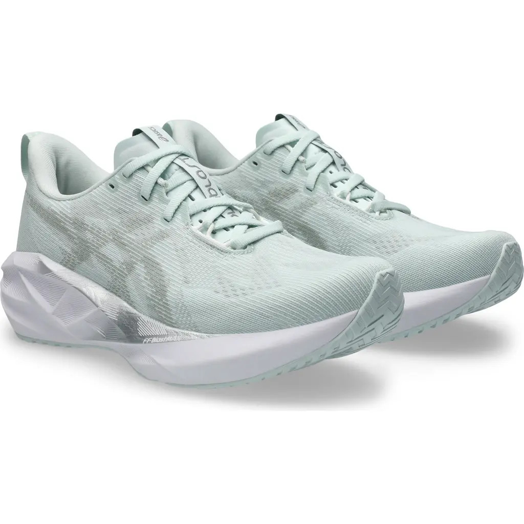 ASICS® NOVABLAST® 5 Running Shoe in Pure Aqua/Seal Grey at Nordstrom, Size 8.5 | Nordstrom