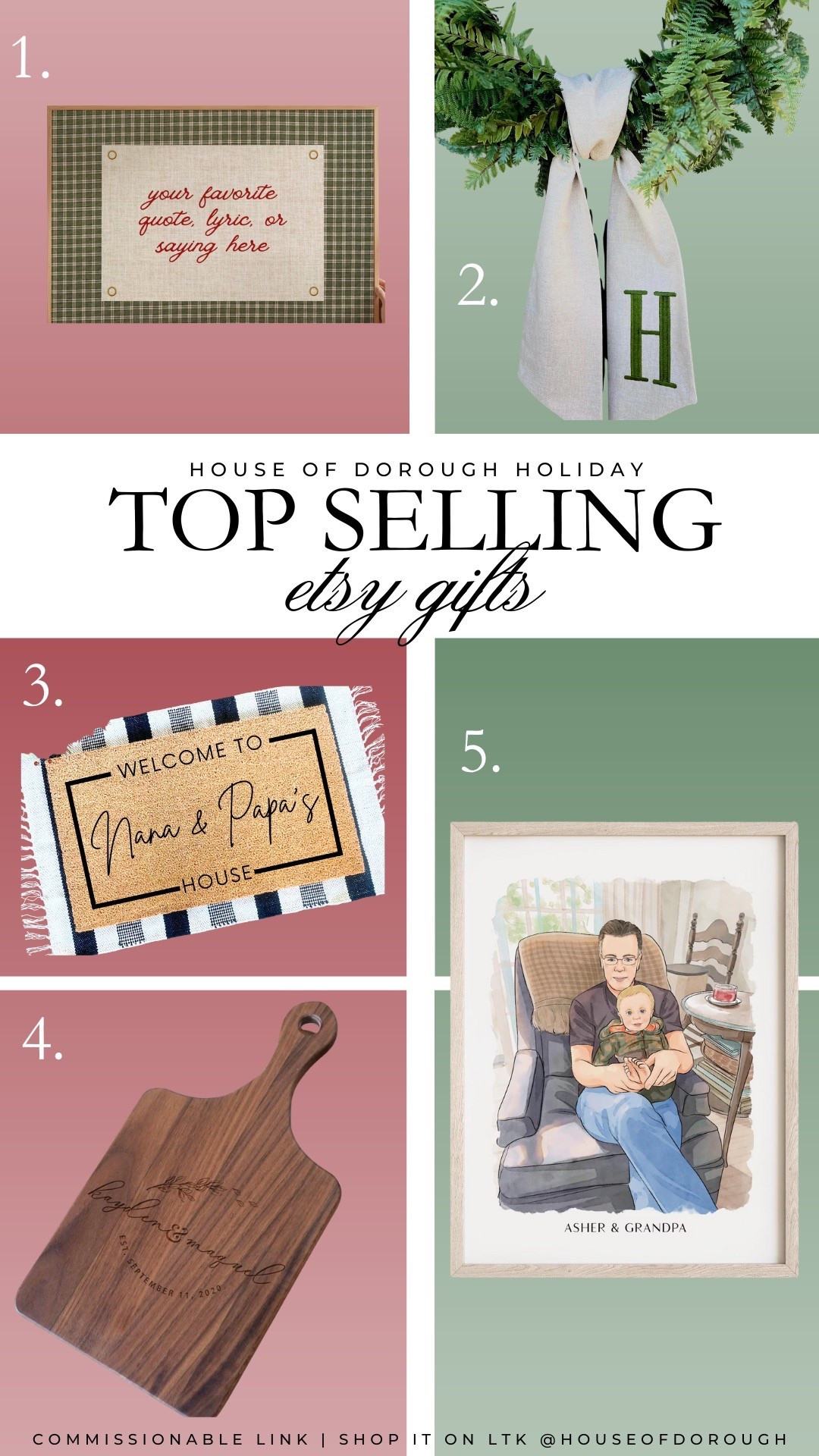 Top selling gifts from Etsy!

Gift guides, gift ideas, holiday gifts, gifts for her, holiday gift guide, gifts for mom, gifts for grandma

#LTKHoliday #LTKGiftGuide