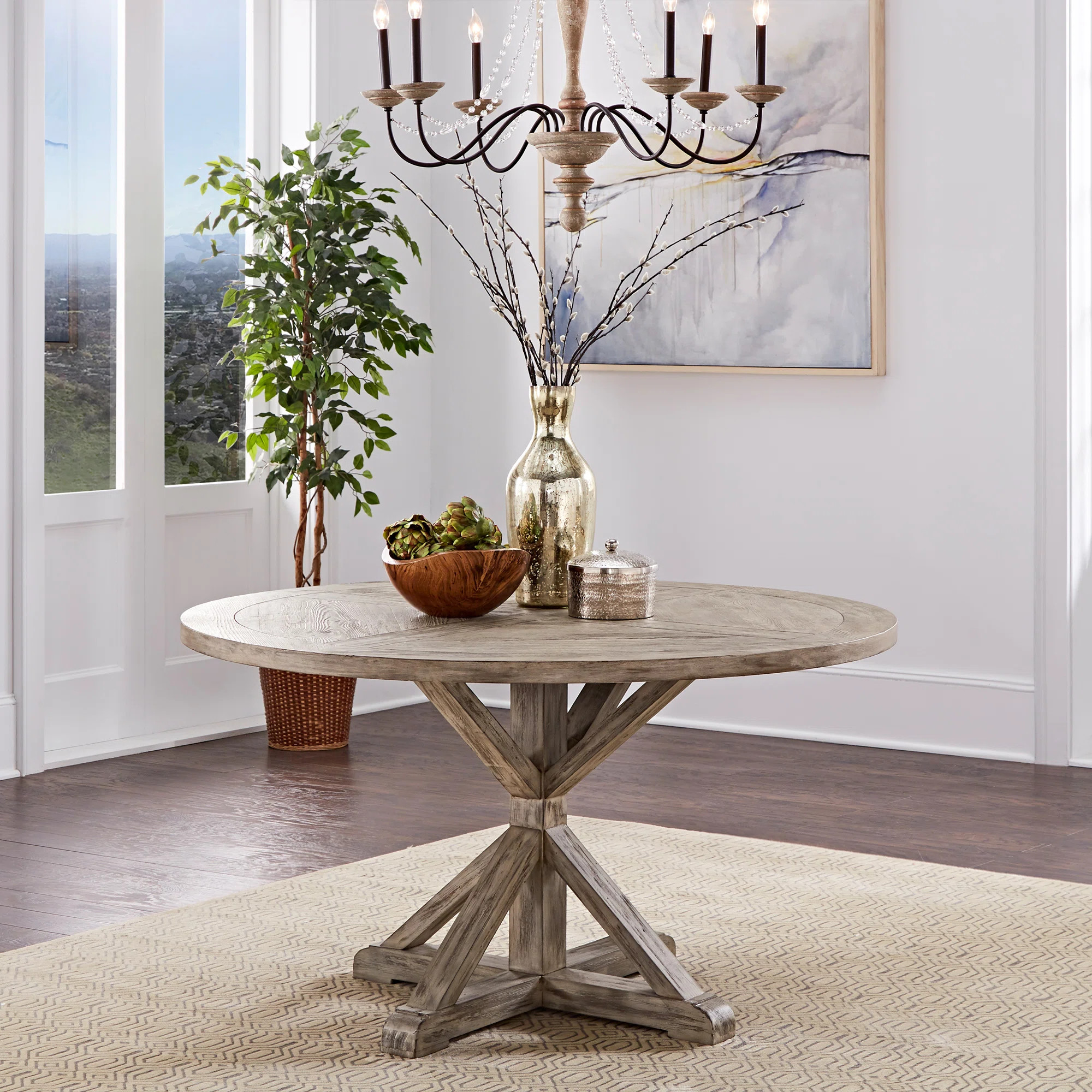 Greyleigh™ Ashbaugh Pedestal Dining Table & Reviews | Wayfair | Wayfair North America