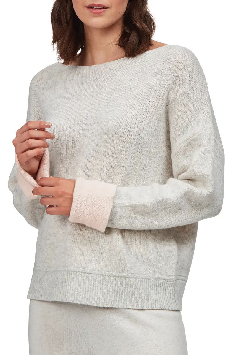 Double Face Wool & Cashmere Pullover Sweater | Nordstrom