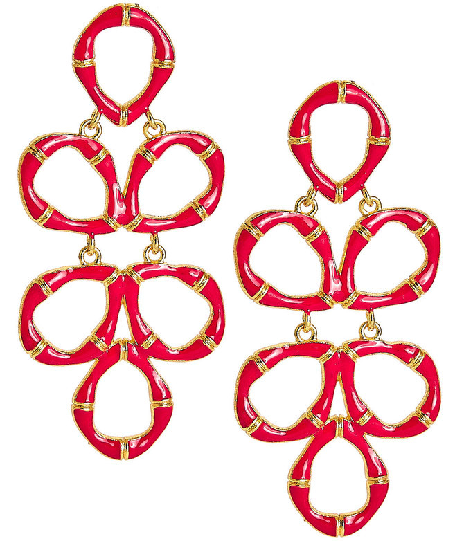 Ginger - Enamel Bamboo Earring | Lisi Lerch Inc