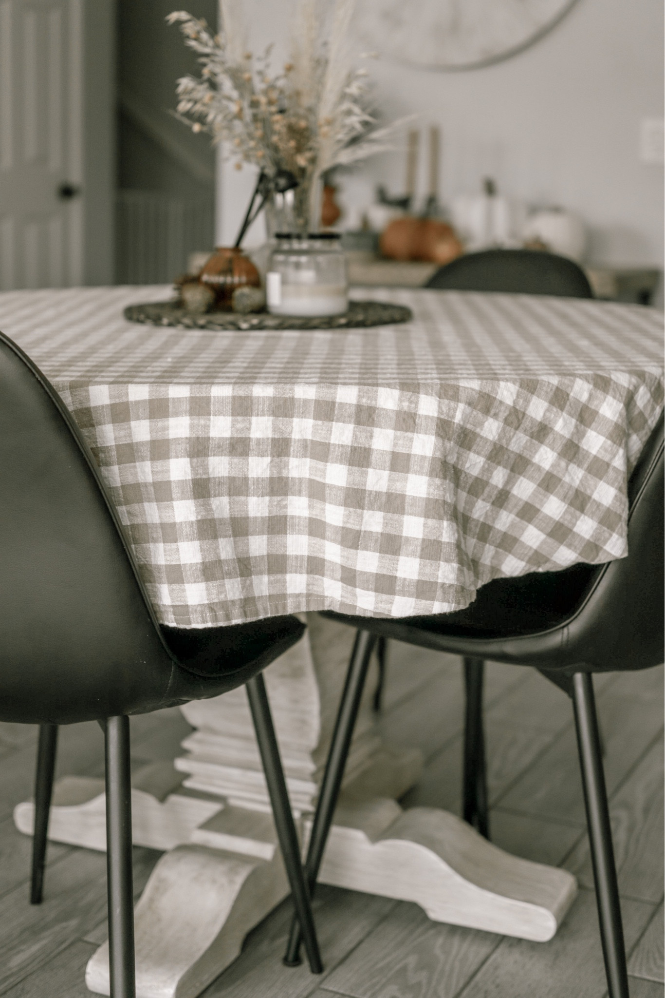 Warming up my table with this cozy checkered tablecloth located at Target. Perfect for the Fall!

#LTKhome #LTKSeasonal #LTKHoliday