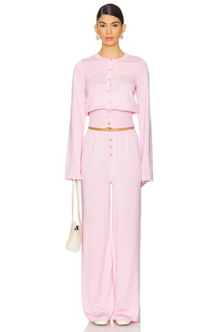 SNDYS X REVOLVE Button Up August Top in Pink from Revolve.com | Revolve Clothing (Global)