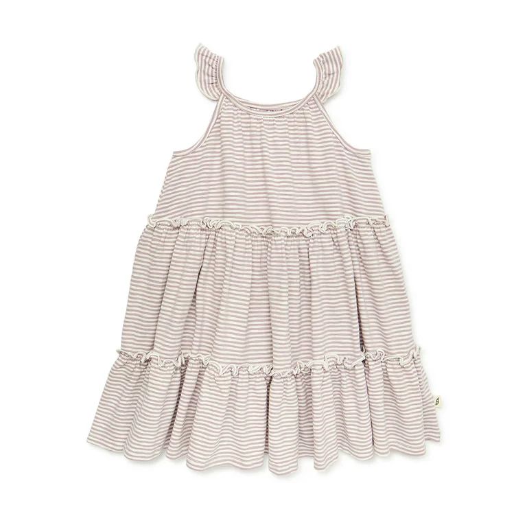 easy-peasy Toddler Girl Sleeveless Tiered Ruffle Dress, Sizes 12M-5T - Walmart.com | Walmart (US)