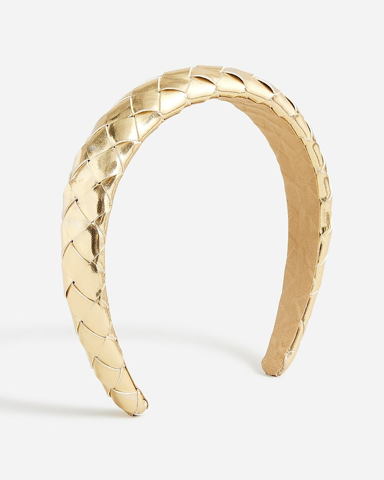 Girls' basket-weave padded headband | J. Crew US