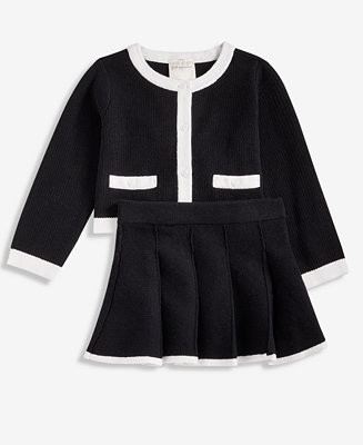 First Impressions Baby Girls Lady Sweater and Skirt, 2-Piece Set, Macy's Exclusive - Macy's | Macy's
