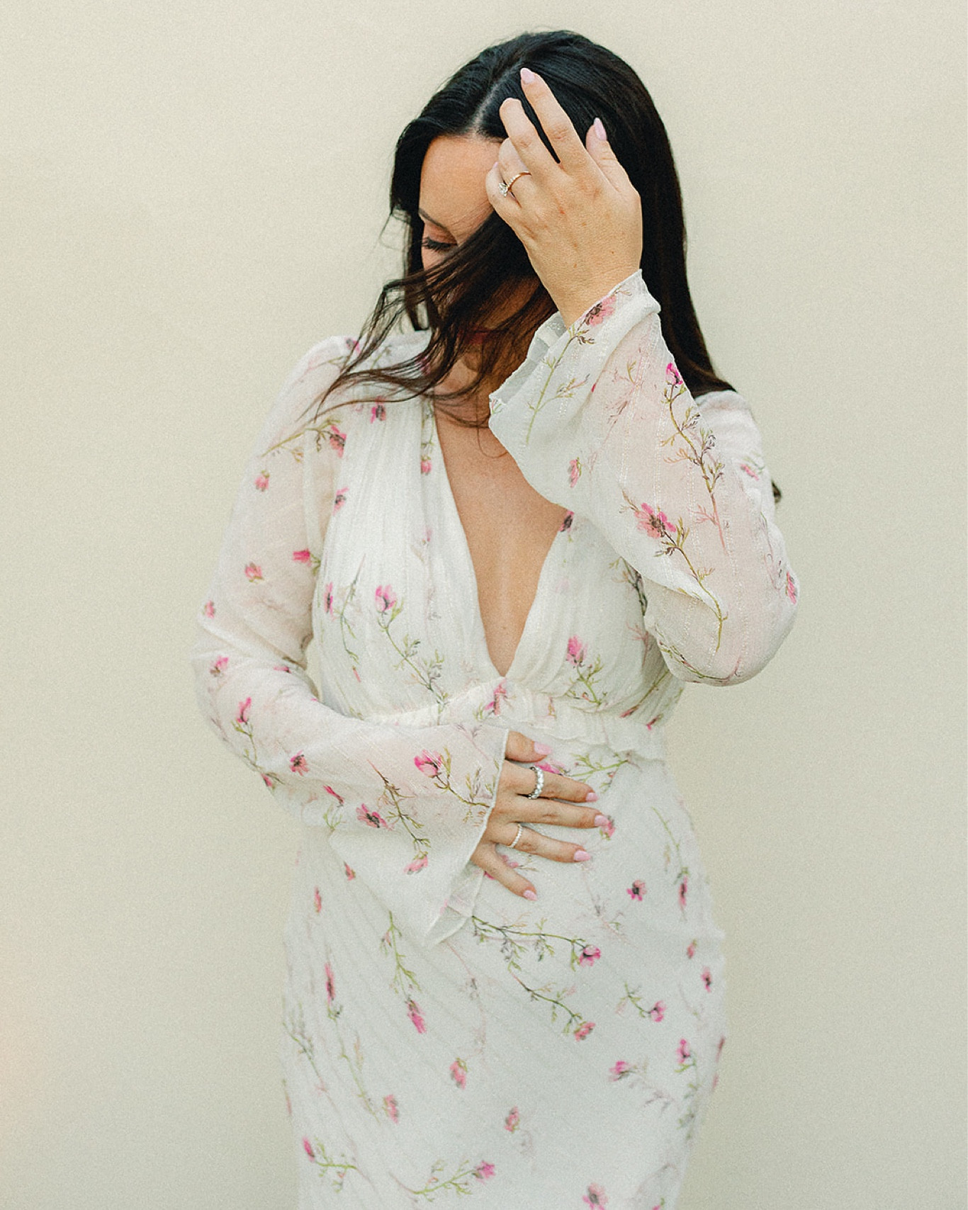 This LoveShackFancy dress is maternity friendly and so so so STUNNING! I sized up to a 4 to fit the bump. (My typical size is a 0 and I’m 27 weeks pregnant) tags: maternity photos, bump friendly dress, garden party dress, baby shower dress, fall dress) 

#LTKBump #LTKSaleAlert #LTKSeasonal