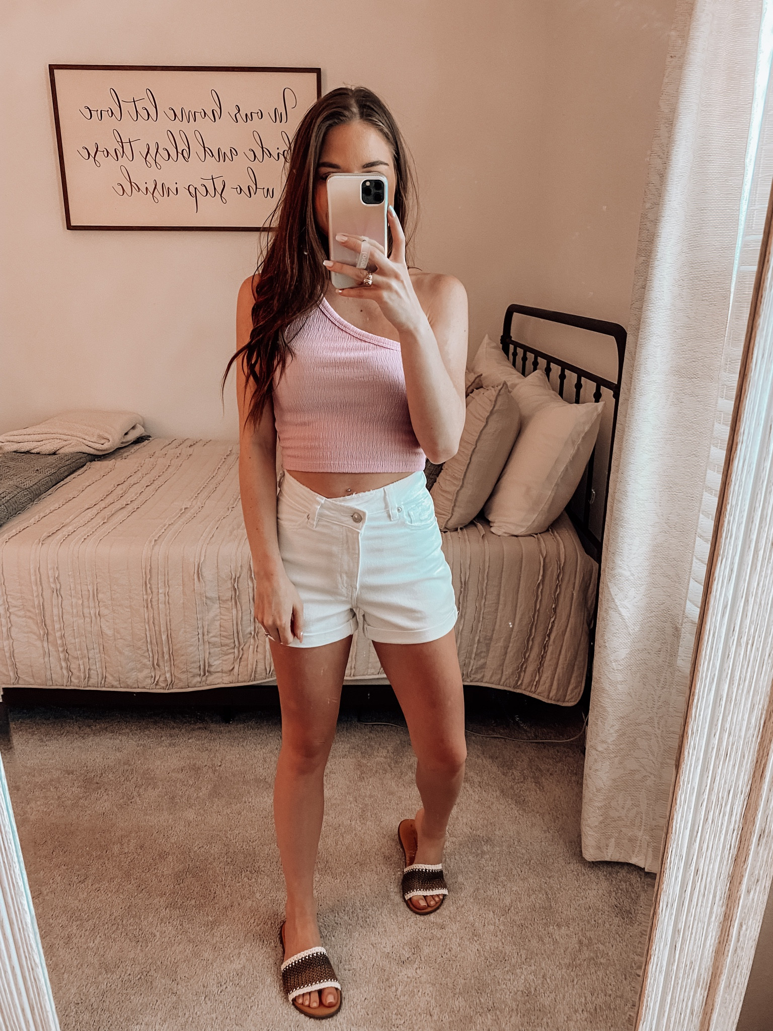 New fav mom shorts and one shoulder crop on sale today! 🙌🏻✨☀️

#LTKstyletip #LTKFind #LTKsalealert