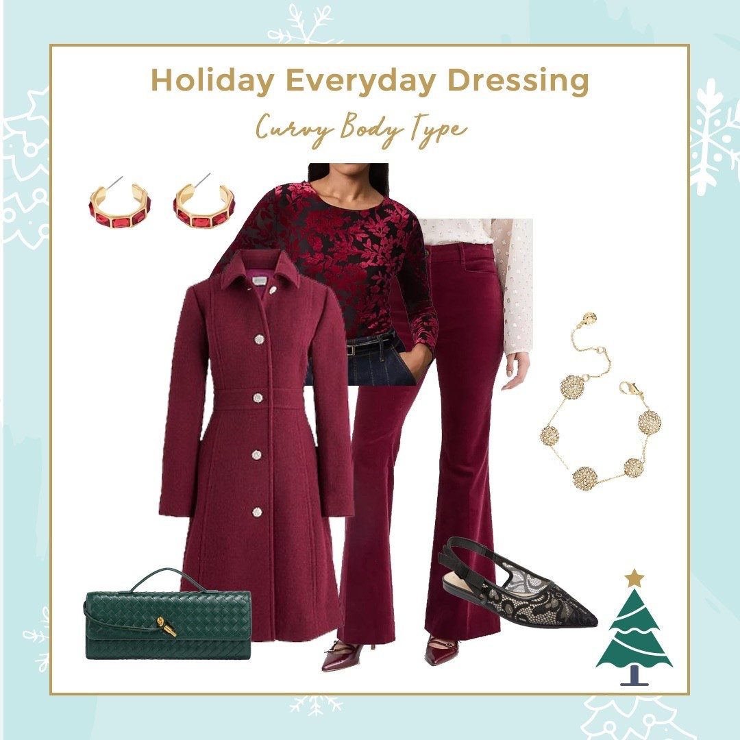 Be holiday ready with this outfit idea for Curvy (otherwise known as a hourglass) Body Types 🎄❤️🎄
and shop my complete FREE Holiday Fashion Guide here:

https://members.adoreyourwardrobe.com/holiday/2025-holiday-guide/


#LTKSaleAlert #LTKSeasonal #LTKHoliday