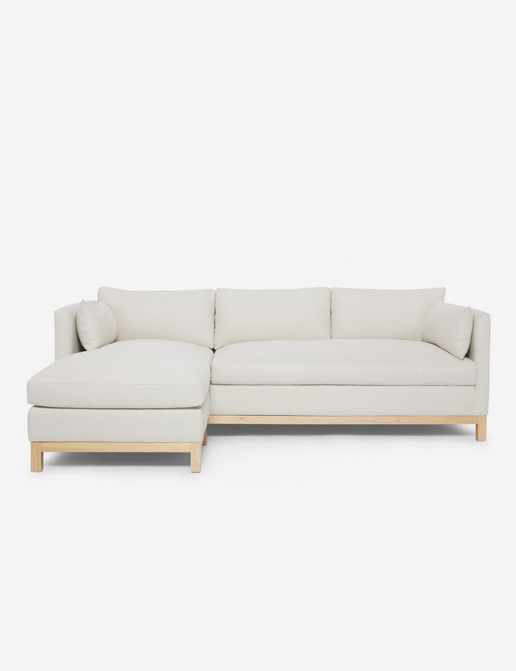 Hollingworth Left-Facing Sectional Sofa, Natural By Ginny Macdonald | Lulu and Georgia 