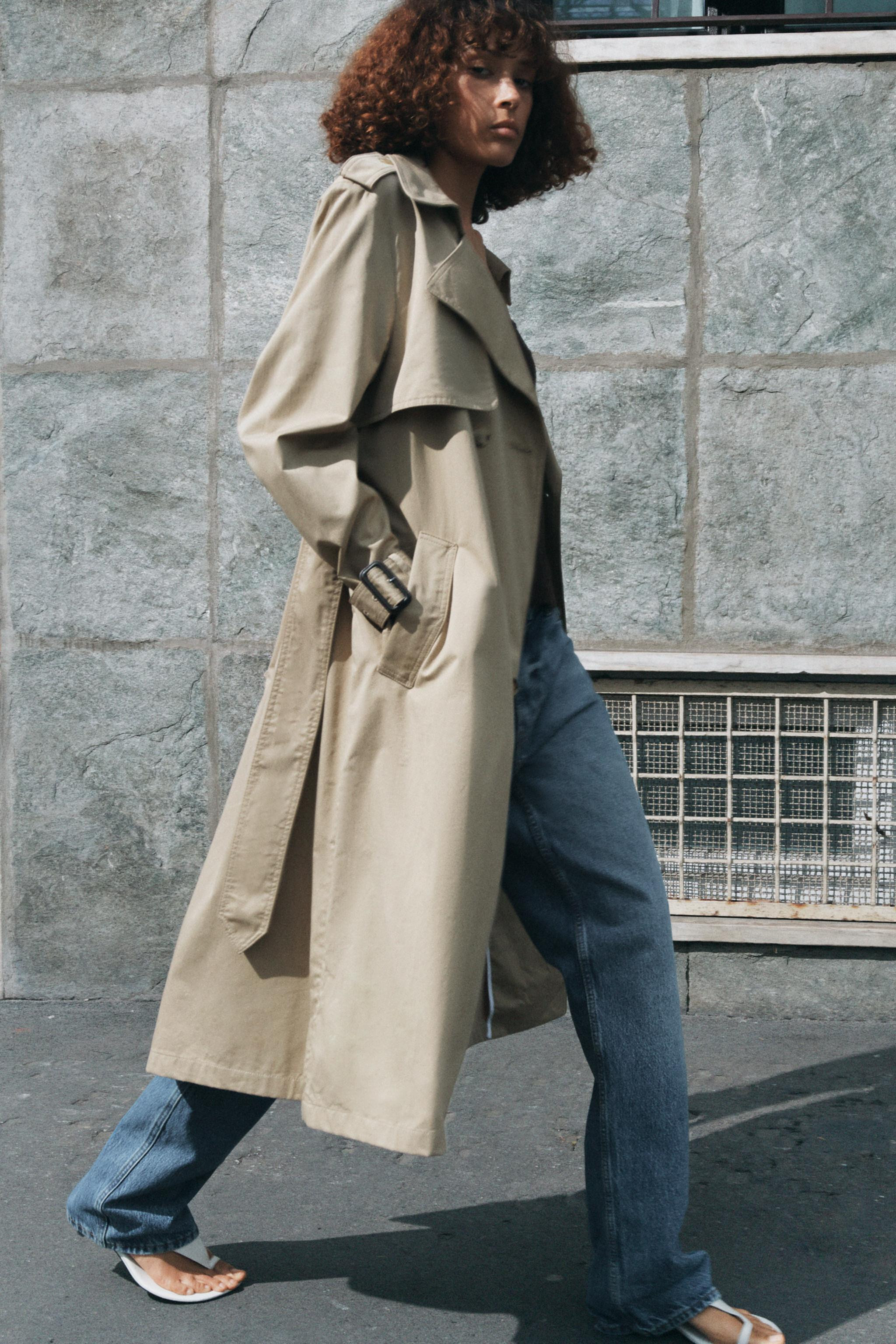 WATER-REPELLENT TRENCH COAT, ZW COLLECTION | Zara UK
