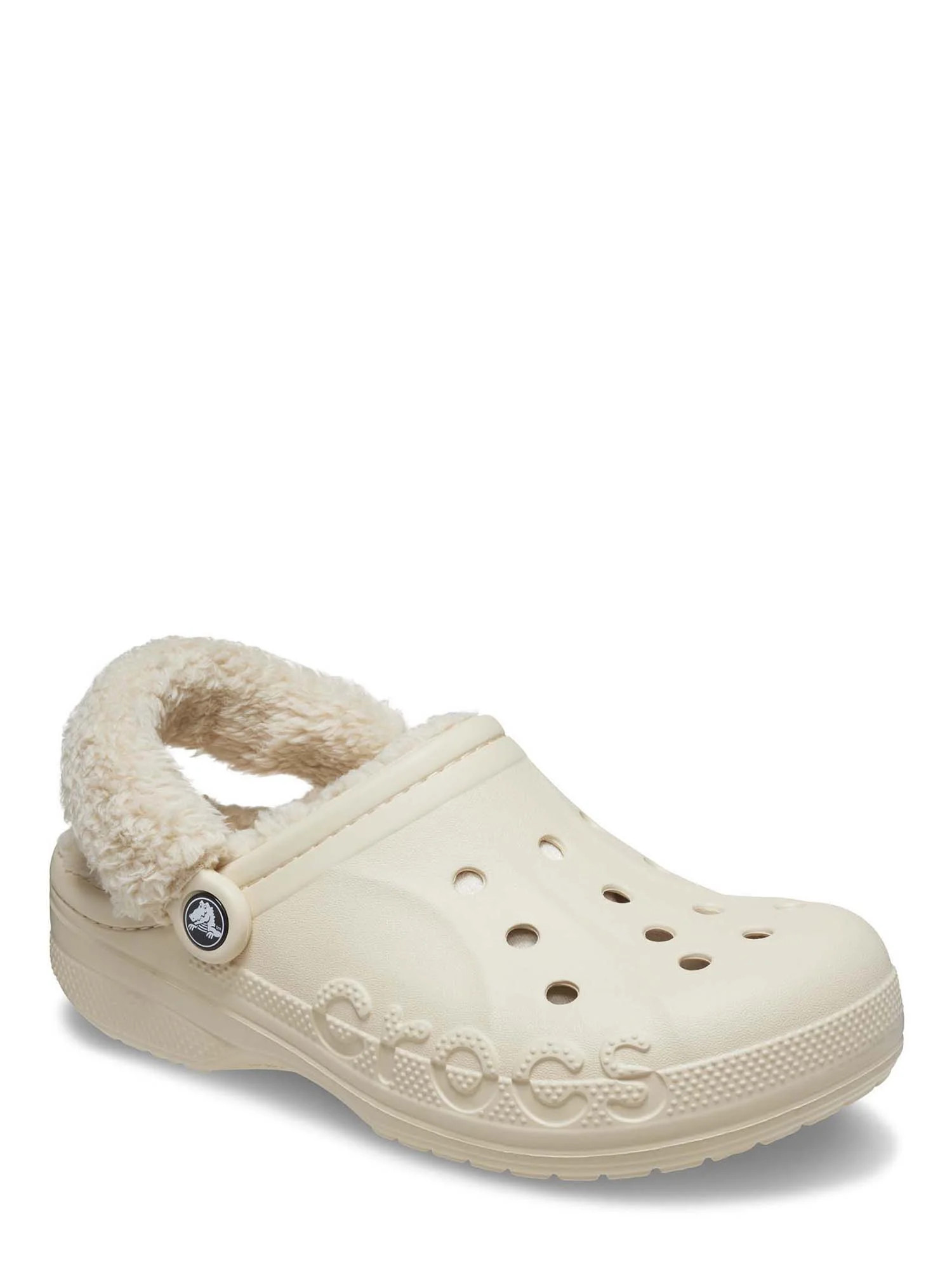 Crocs Unisex Baya Lined Fuzz Strap Clogs | Walmart (US)
