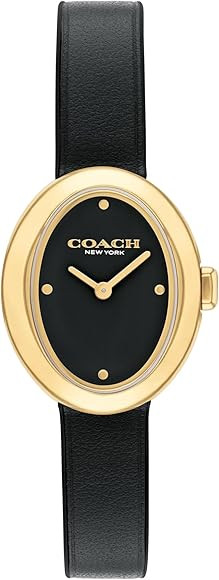 Coach Sammy Women's - 2H Quartz Watch - Calfskin Leather Strap - Water Resistant up to 3ATM/30 Me... | Amazon (US)