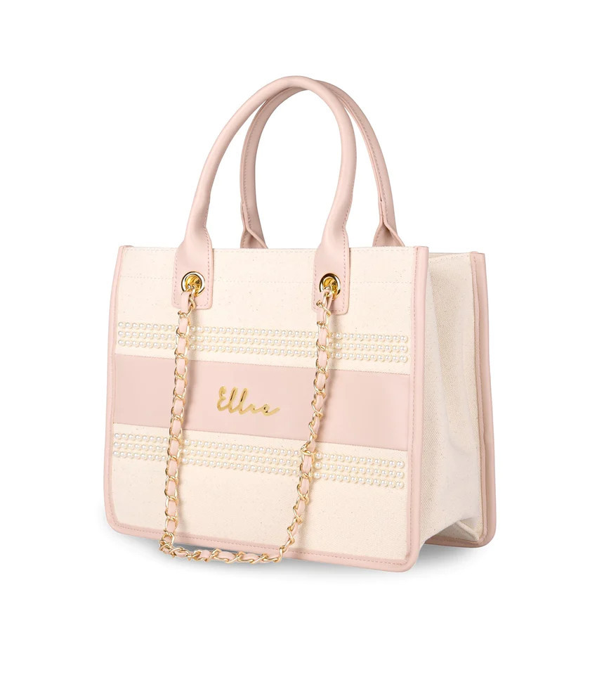 Mini Ecru/Blush Resort Bag | Abbott Lyon