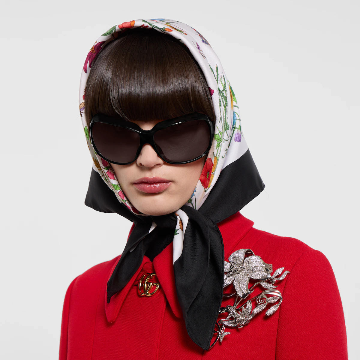 Introducing Spring Summer 2026. Distinctive eyewear shapes are enriched with emblematic signature... | Gucci (US)