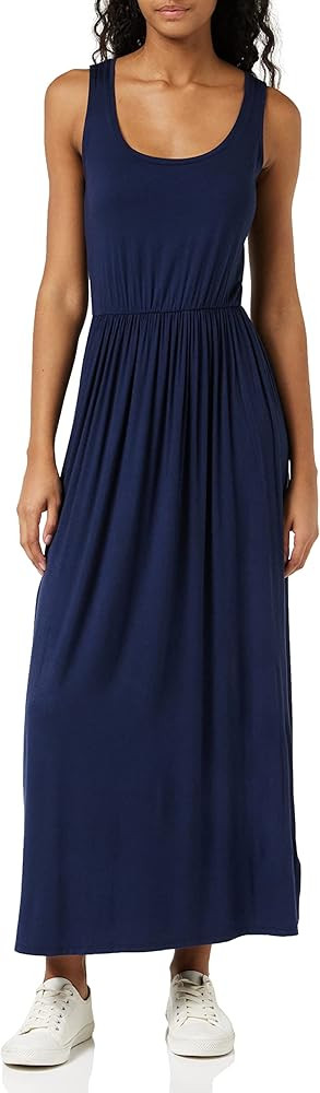 Amazon Essentials Women's Tank Waisted Maxi Dress (Available in Plus Size) | Amazon (US)
