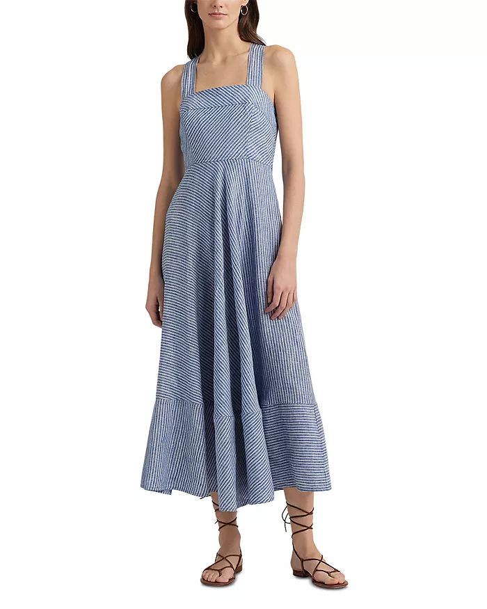 Linen Square Neck Dress | Bloomingdale's (US)