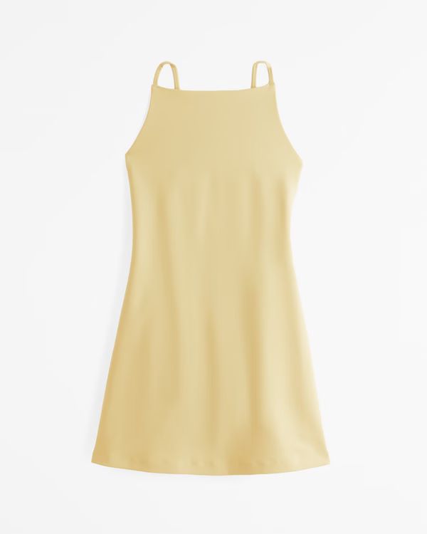 YPB sculptLUX Apron Dress | Abercrombie & Fitch (US)