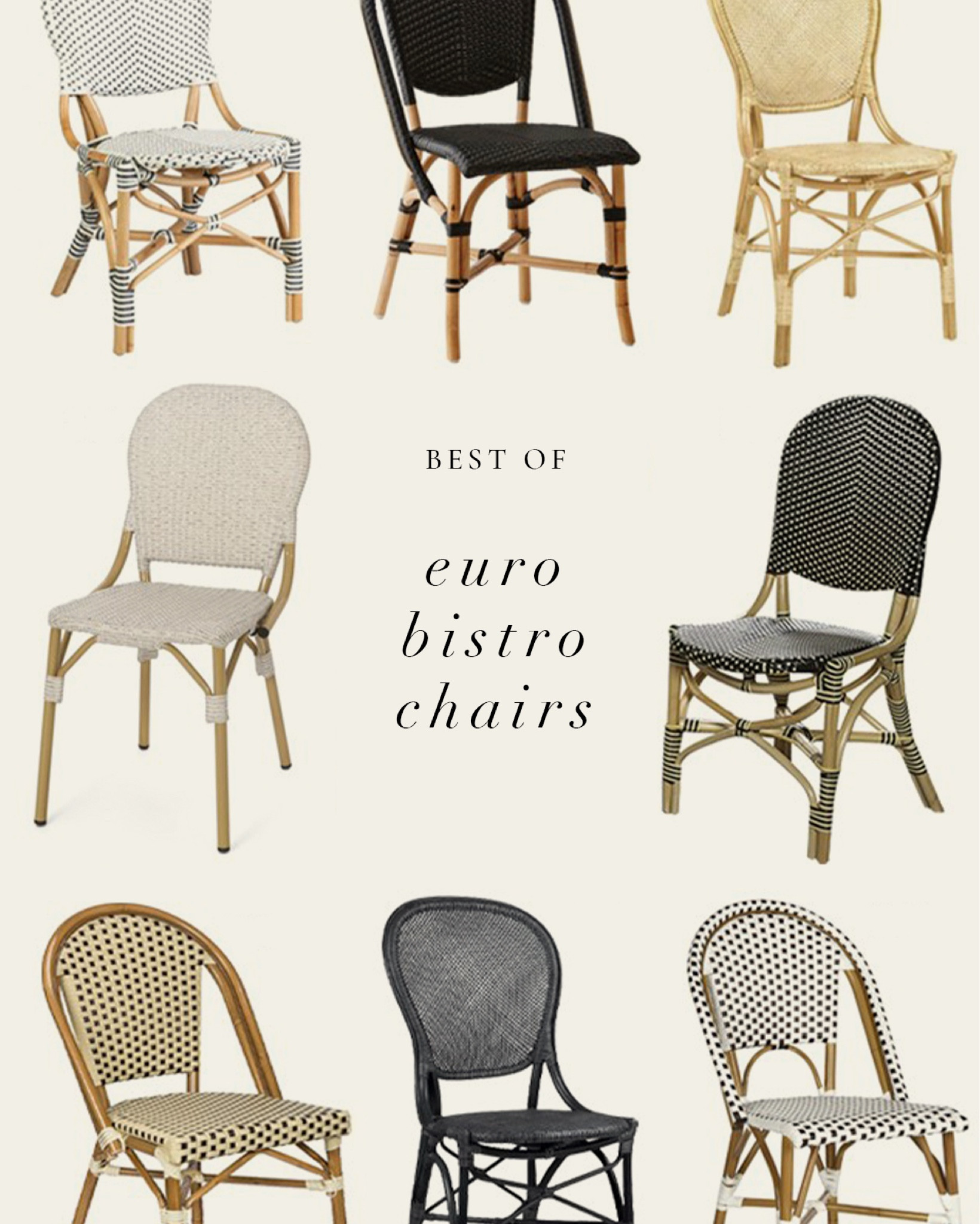 Best discount bistro chairs