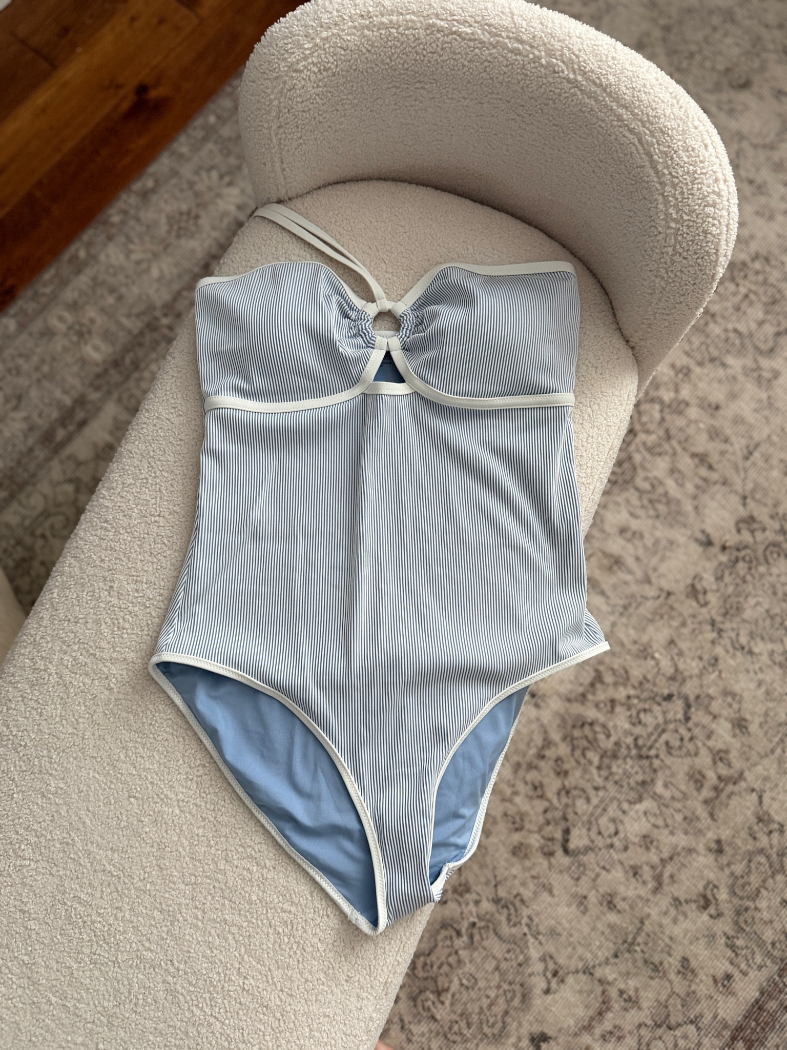 This one piece is so cute! It's not maternity but I sized up one (I got a large) and it fits over my 25 week bump perfectly! On major sale for MDW!