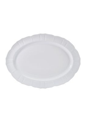 Biltmore 16" Serving Platter, White, Large Platter | Belk
