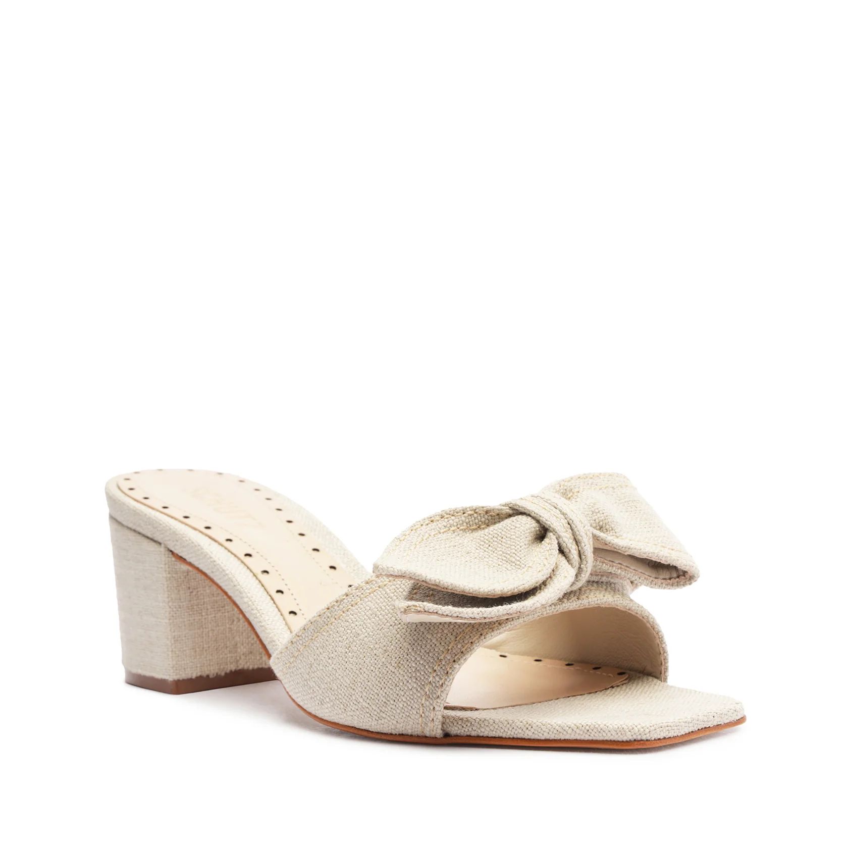 Brienne Linen Sandal | Schutz Shoes (US)
