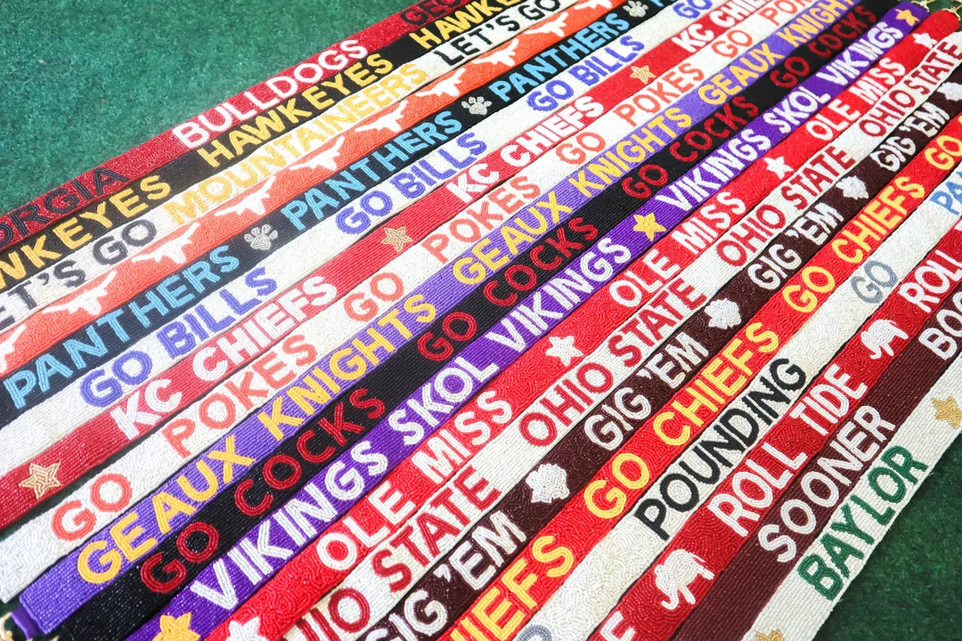 Gameday Bag Strap ONLY Does Not Come With Bag Beaded Game - Etsy | Etsy (US)