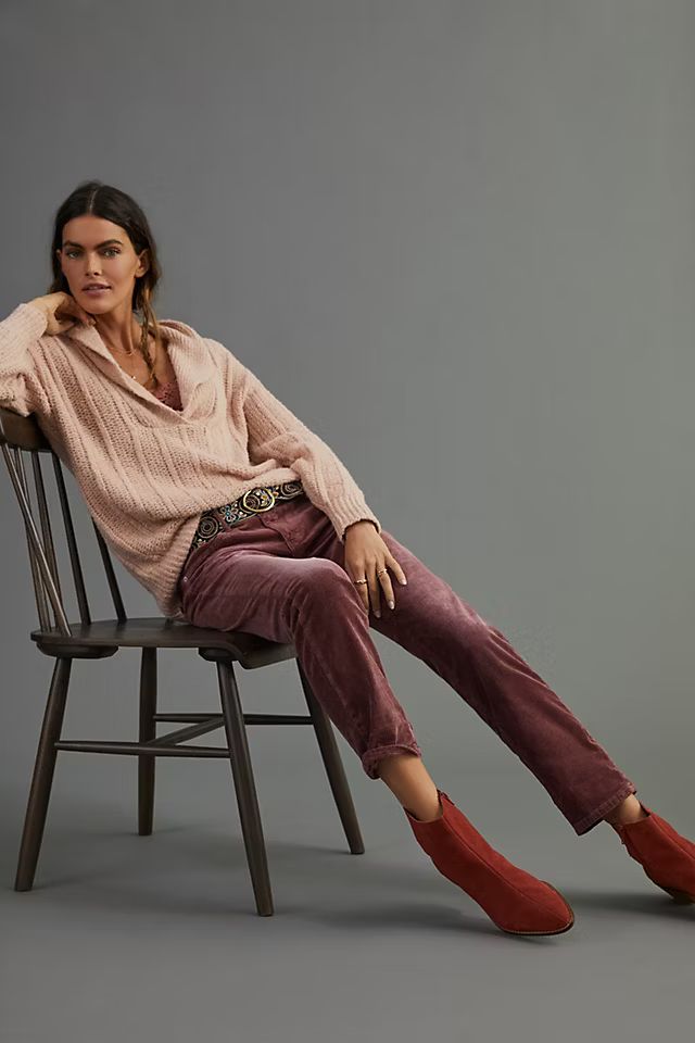 Pilcro The Slim Boyfriend Corduroy Pants | Anthropologie (US)