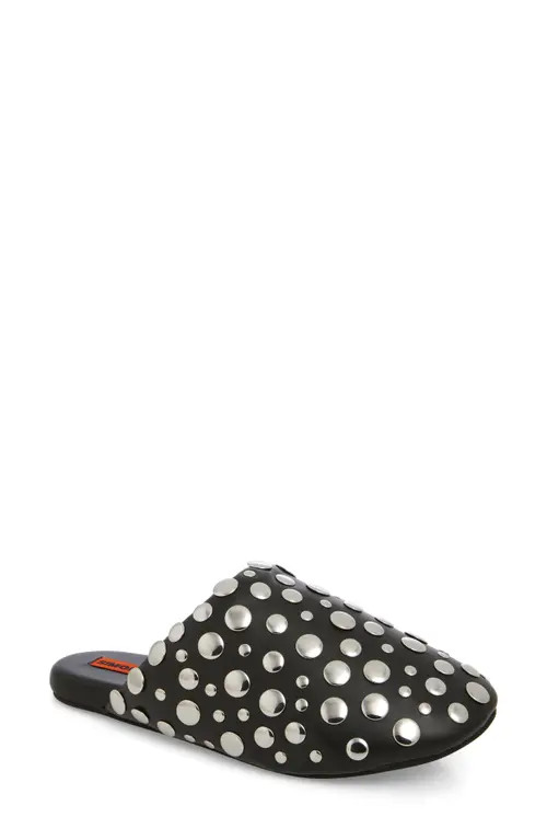 Simon Miller Studded Bubble Mule in Black/Silver at Nordstrom, Size 5Us | Nordstrom