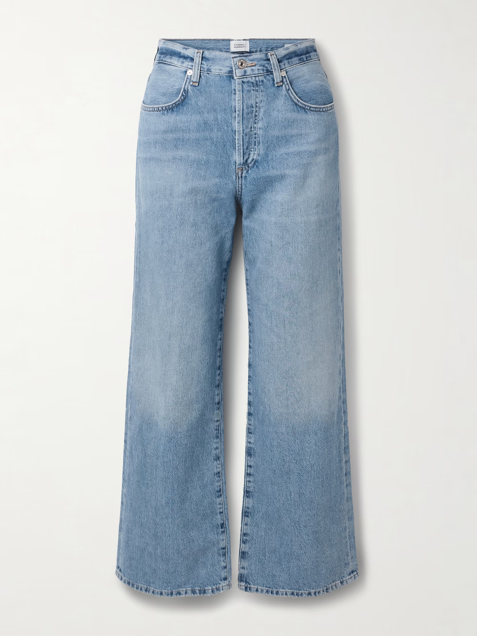 Annina high-rise wide-leg jeans - 30" | NET-A-PORTER APAC