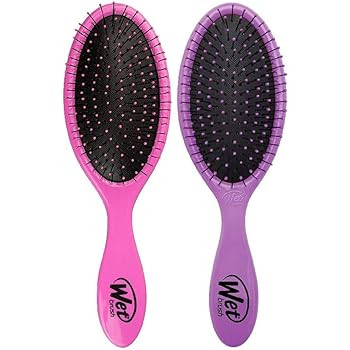 Wet Brush Original Detangler Hair Brush - Pink And Purple - Exclusive Ultra-soft IntelliFlex Bris... | Amazon (US)