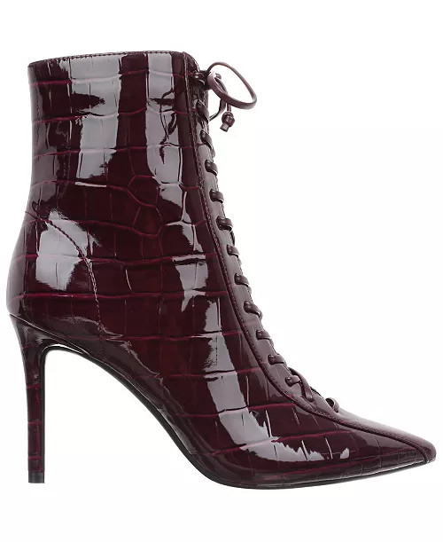 Women's Hariet Lace-Up Booties, Macy's Exclusive | Macy's