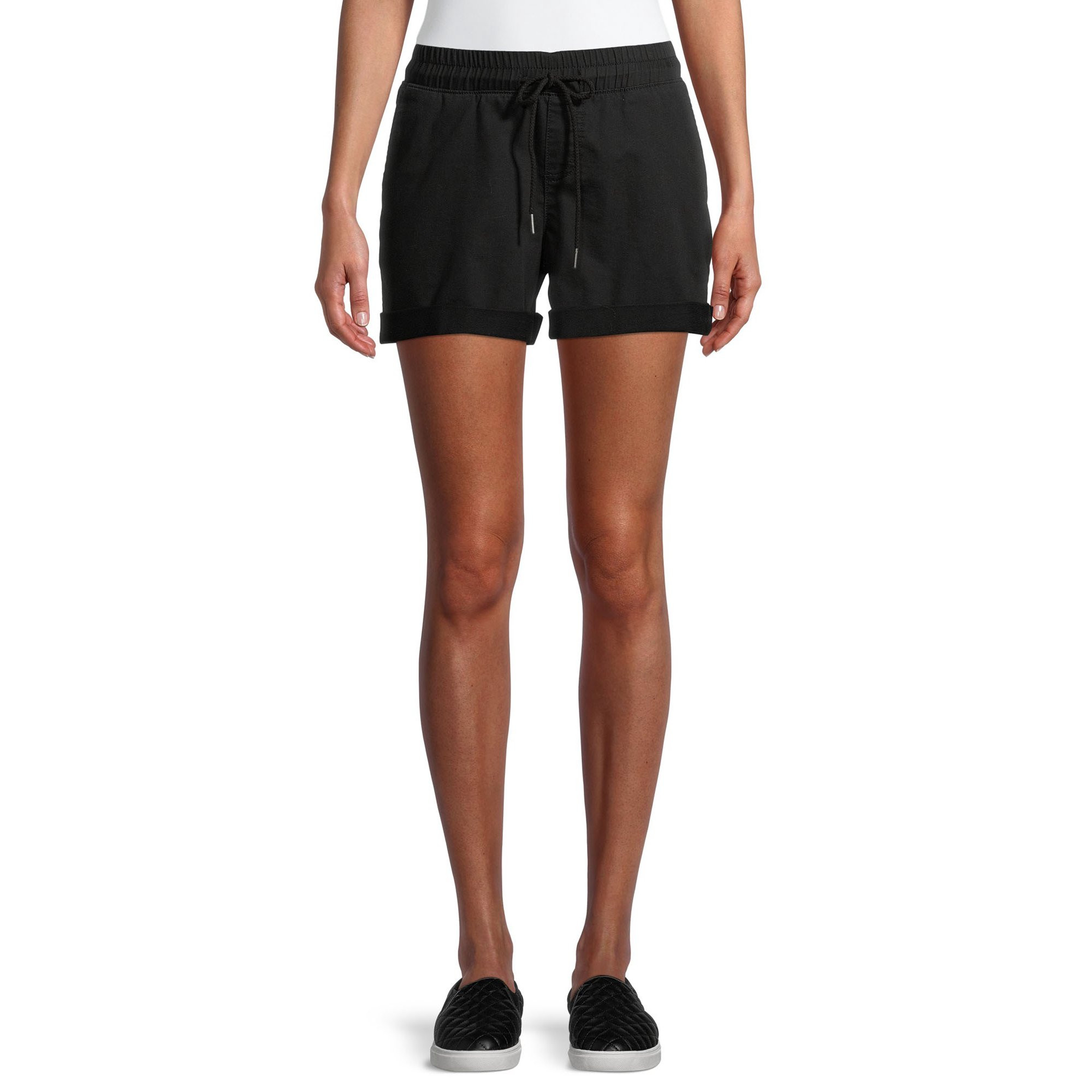 Time and Tru Women's Knit Shorts | Walmart (US)