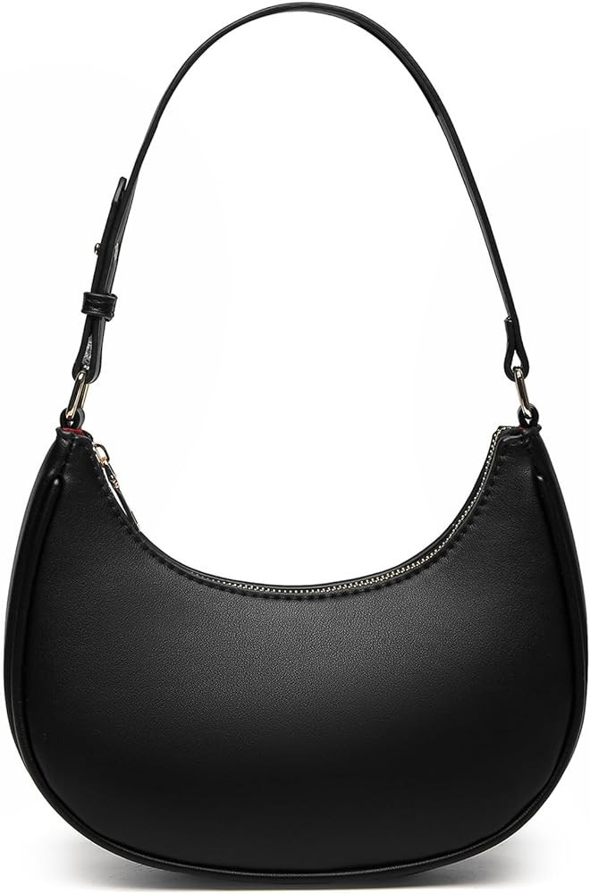 Barabum Retro Classic Clutch Shoulder Tote HandBag with Zipper Closure for Women | Amazon (US)