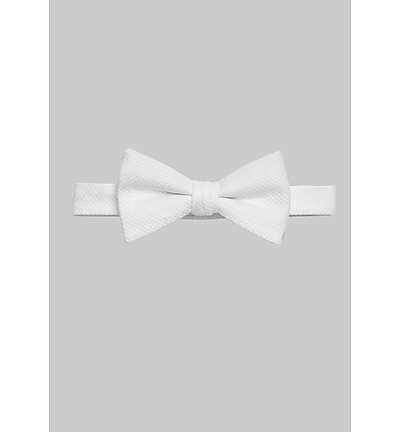 Jos. A. Bank Solid Pique Pre-Tied Bow Tie | Jos. A. Bank