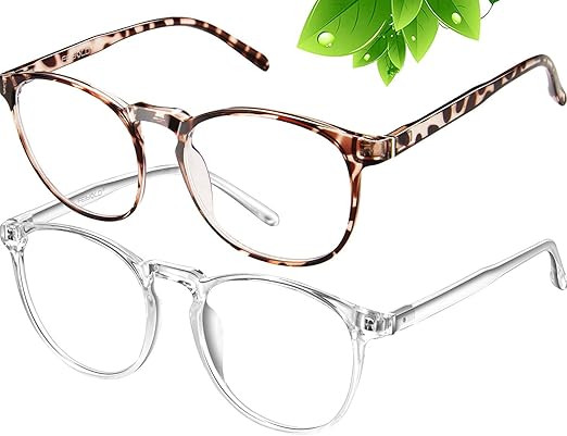 FEIYOLD Blue Light Blocking Glasses Women/Men,Retro Round Anti Eyestrain Computer Gaming Glasses(... | Amazon (US)