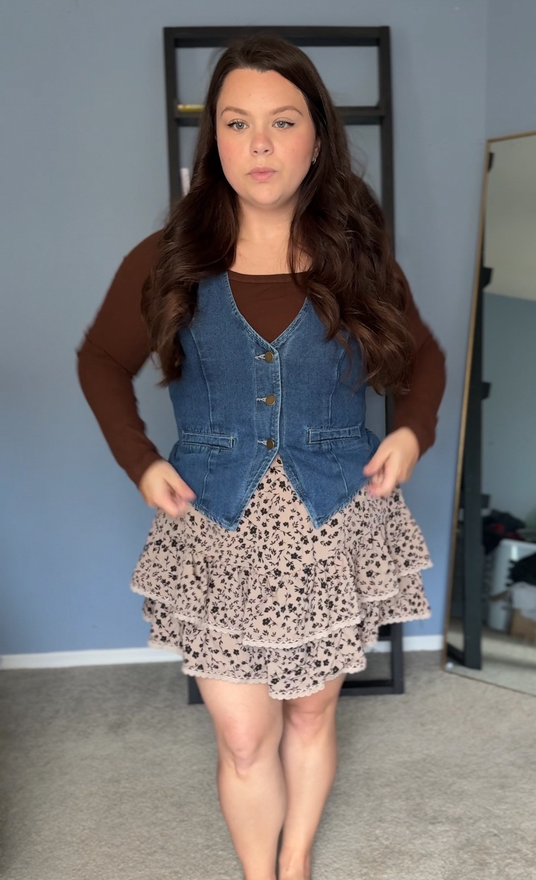 Date night fall outfit! If it’s super cold throw up lined tights and boots! 

#LTKgrwm #LTKPlusSize #LTKPetite