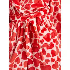 Buy Red Heart Valentines Dressing Robe L | Dressing gowns | Tu | Tu Clothing